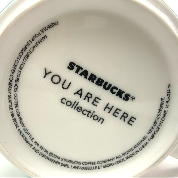 Starbucks 2014 you are here Seattle mug - Picture 4 of 5
